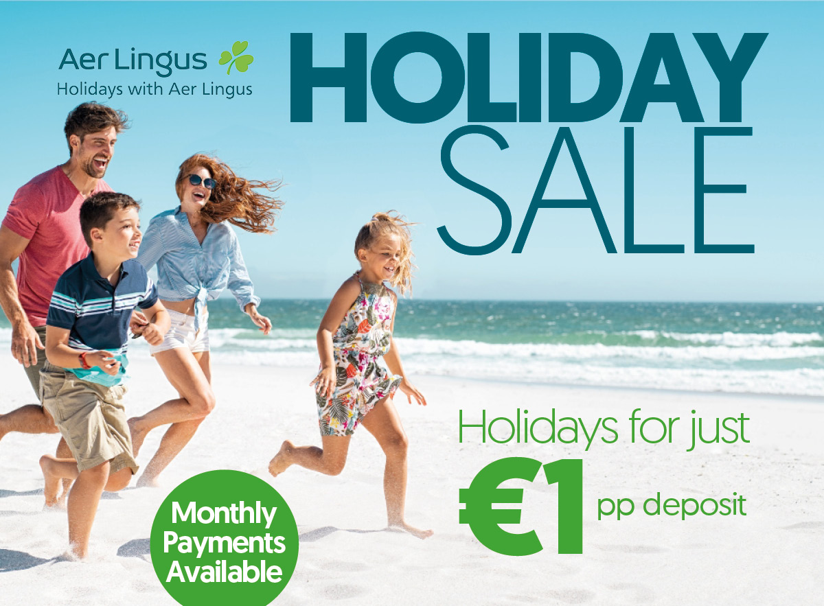 Holiday with Aer Lingus January Sale